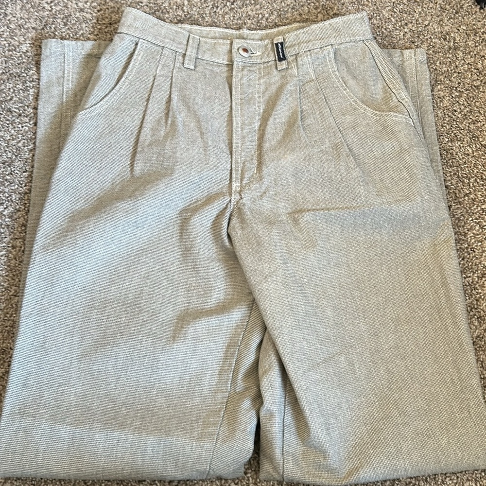 Vintage Rockies Tan Patterned Slacks - Picture 2 of 5